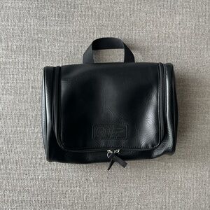 Original Penguin Black Men’s Travel Toiletry Bag - Compact Hanging Dopp Kit